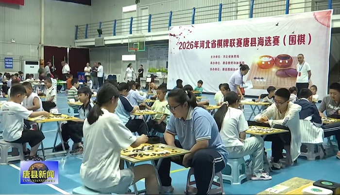 2026年河北省棋牌联赛唐县围棋海选赛举办